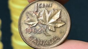 1962 Canada 1 Cent Coin • Values, Information, Mintage, History, and More