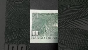 Portuguese Angola 100 Escudos #shorts