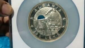 ALBENIA 50 LEKE 1988 from my personal collection