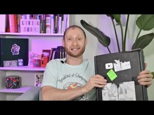 100k Subscriber Q&A and Silver Play Button Unboxing