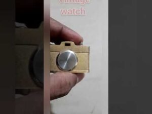 Camera shaped vintage watch #shorts
