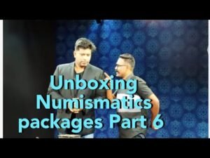 UNBOXING NUMISMATICS PACKAGE PART