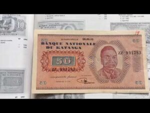 KATANGA Specimen Bank note