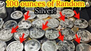 100 random ounces of silver. You’ll never believe this haul!
