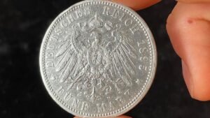 1895 Prussia Germany 5 Mark Coin • Values, Information, Mintage, History, and More