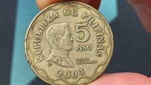 2001 Philippines 5 Piso Coin • Values, Information, Mintage, History, and More