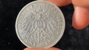 1903 Hamburg Germany 5 Mark Coin • Values, Information, Mintage, History, and More