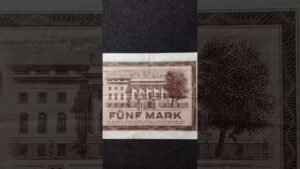 East Germany 5 Marks 1964 #shorts