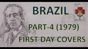 Philately | First Day Covers (FDC’s) | Brazil | Part – 4 (1979) | Vintage | Hobby
