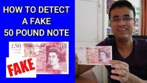 HOW TO DETECT A FAKE 50 POUND NOTE – IN HINDI