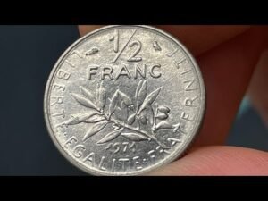 1971 France 1/2 Franc Coin • Values, Information, Mintage, History, and More