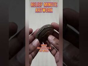 Antique/Vintage Kumkum Holder, Repousse Art Work( Metal Embossing ) #shorts