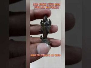 Antique Rare Lord Vishnu Statue (Bronze) made Using lost wax process of casting #shorts