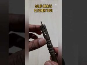 Antique/Vintage Rare Brass Pastry Cutter #shorts