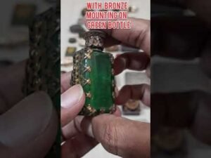 Antique Czech Perfume Bottle 2 #shorts