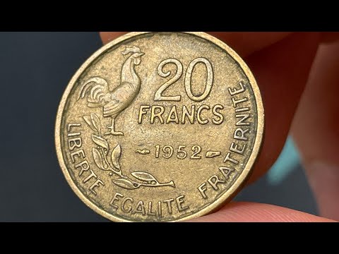 1952 France 20 Francs Coin • Values, Information, Mintage, History, and More