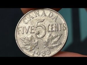 1933 Canada 5 Cent Coin • Values, Information, Mintage, History, and More