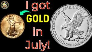 I got a gold coin in July! Lets talk about type 2 Eagle coins!