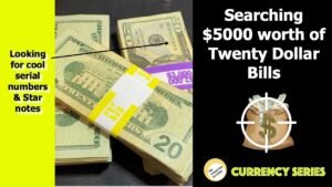 $5000 Searched! Currency Hunting for Fancy or Cool Serial Numbers on Bills