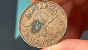 1949 Australia Half Penny / 1/2 Penny Coin • Values, Information, Mintage, History, and More