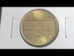 1990 Italy 200 Lire (State Council) Coin • Values, Information, Mintage, History, and More