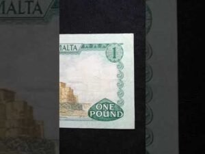 Lira/Pound of Malta #banknotes #shorts