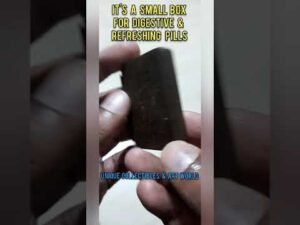 Vintage Tin Advertisement Box, Made in japan #shorts