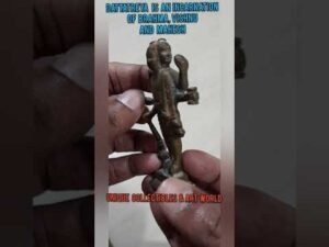 Antique / Vintage Dattatreya Bronze Statue #shorts