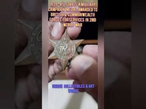 The 1939 – 45 Star / 2nd World War Medal #shorts