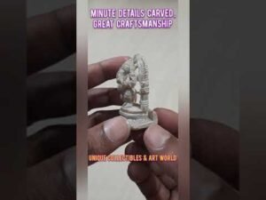 Beautiful Hand Carved Ganesha Statue in Stone #shorts