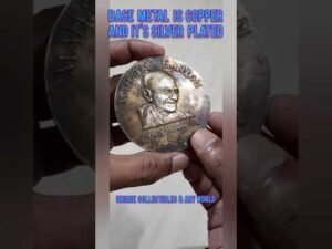 Mahatma Gandhi Medallion designed by Bartons – Present Market Value is 3500 Rupees #shorts