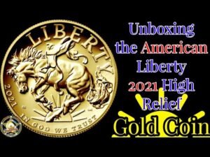 Unboxing the American Liberty 2021 High Relief Gold Coin! $2715 Coin!