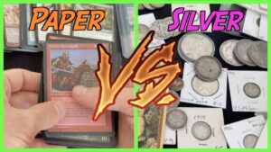 $450 in Silver Coins for $1,500 in Magic Cards! Great Deal…Sort of