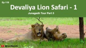 Ep 119: देवलिया सफ़ारी 1: Devaliya Lion Safari 1 : Junagadh Tour Part
