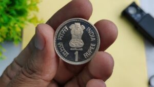 1 Rupee 1991 – Commonwealth Parliamentary Conference India – Coin value #iconicindia