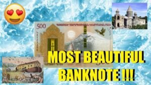 Armenia 500 Dram with folder| Beautiful Banknotes of world!!
