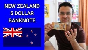 New Zealand 5 Dollar Banknote