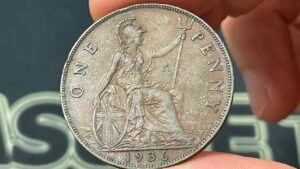 1936 United Kingdom 1 Penny Coin • Values, Information, Mintage, History, and More