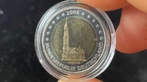 2008 Hamburg Germany 2 Euro ERROR Coin • Values, Information, Mintage, History, and More