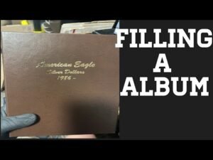 Filling a Silver American Eagle Dansco Album