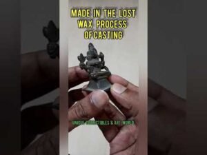 Rare Antique Goddess (South India) Bronze Statue, Made in Lost Wax Process #shorts