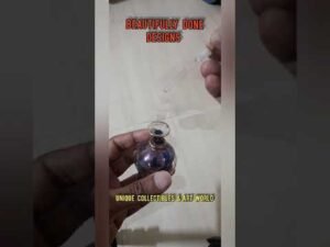 Vintage Egyptian Perfume Glass Bottle (2) #shorts