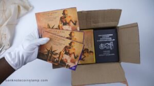 LOST PACKAGE FROM GOVERMENT OF INDIA | OLD 150 RUPEES COIN UNBOXING GANDHI