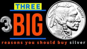 Three BIG reasons you should buy silver right now!