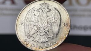 1938 Yugoslavia 20 Dinara Coin • Values, Information, Mintage, History, and More
