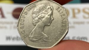 1976 United Kingdom 50 New Pence Coin • Values, Information, Mintage, History, and More