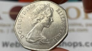 1969 United Kingdom 50 New Pence Coin • Values, Information, Mintage, History, and More