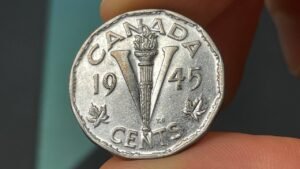 1945 Canada 5 Cent Coin • Values, Information, Mintage, History, and More