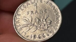 1966 France 1 Franc Coin • Values, Information, Mintage, History, and More