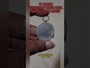Sangram Medal (Indian Service Medal) 1971/72 – India Pakistan War, Indian War Medals #shorts